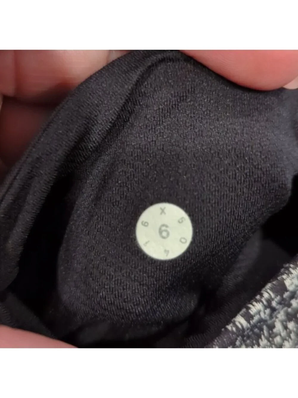 Lululemon Inspire Tight II Power Luxtreme Suited Jacquard Black White / Black